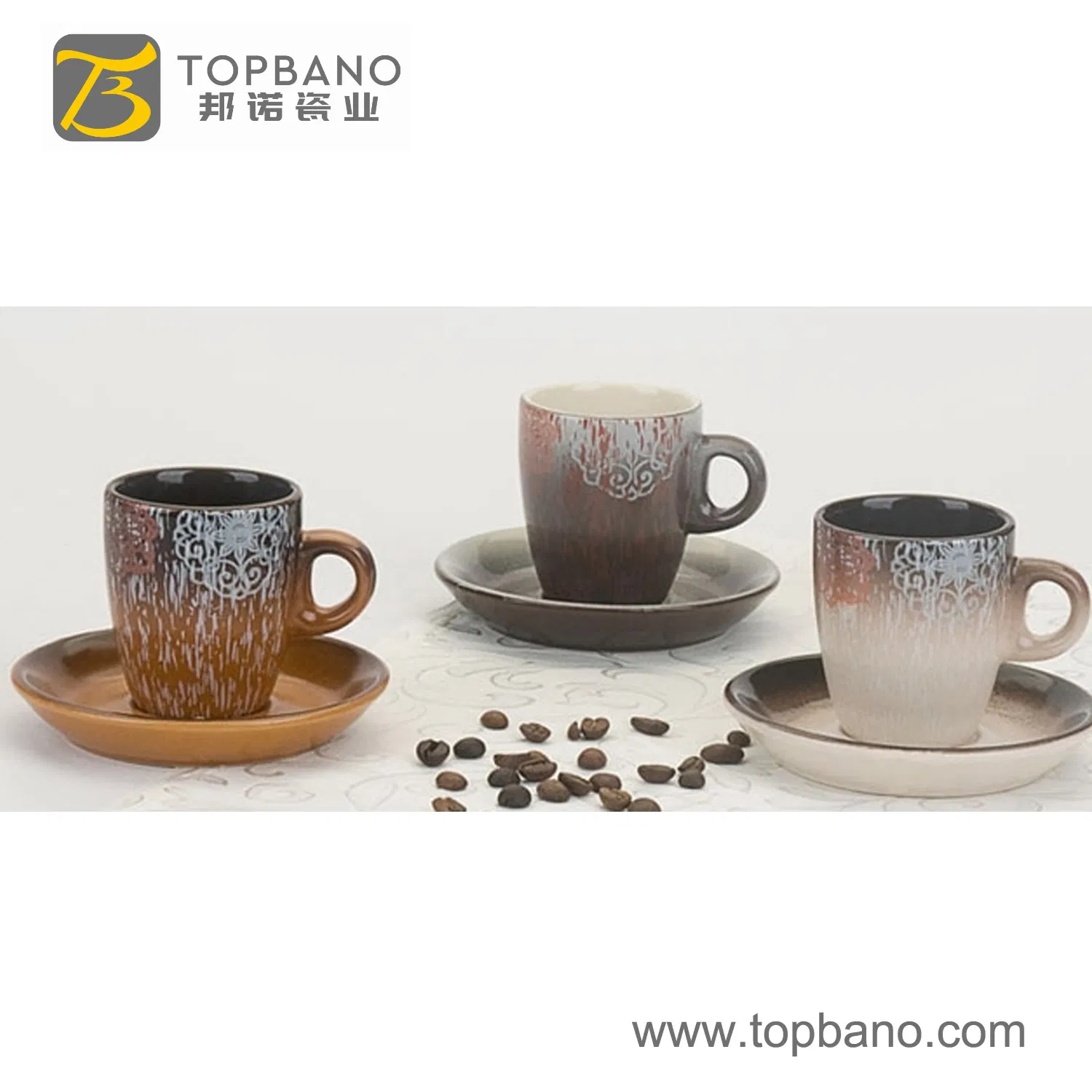 Hot Selling Customv Coaster Coffee and Tea Cup Mat Leather Cup Saucer