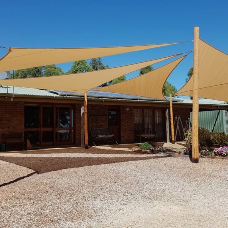 Stylish Outdoor Courtyard Sunshade Sail for Ultimate Shade