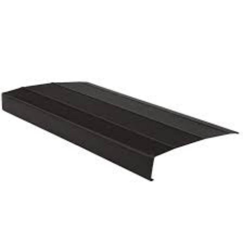 1 in. X 8 in. X 12.5 FT. White Vinyl Fascia for USA