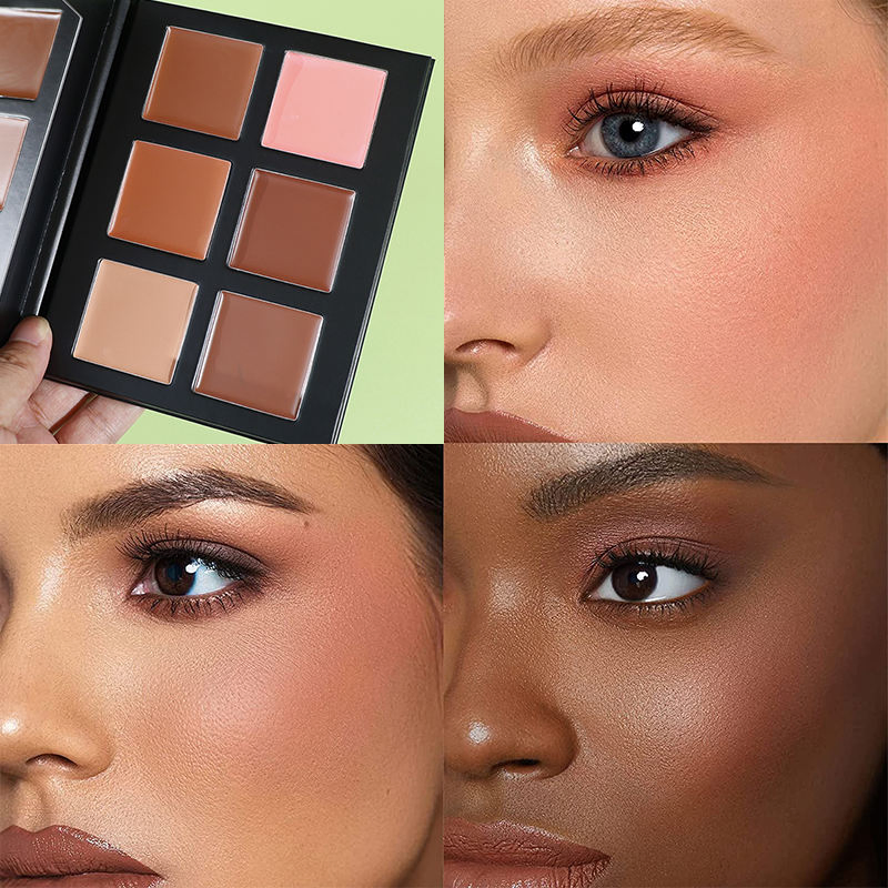 High Quality Palette Contouring Powder Makeup Face Contour Cream Concealer Palette