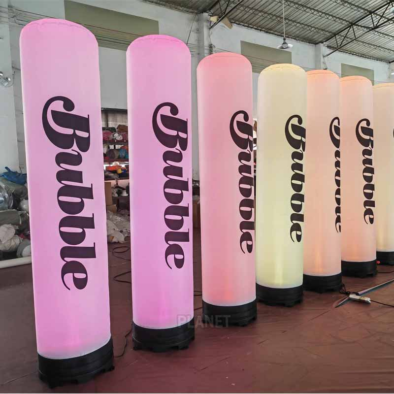 Factory Wholesale Customized Advertising LED Lighting Column for Decoration