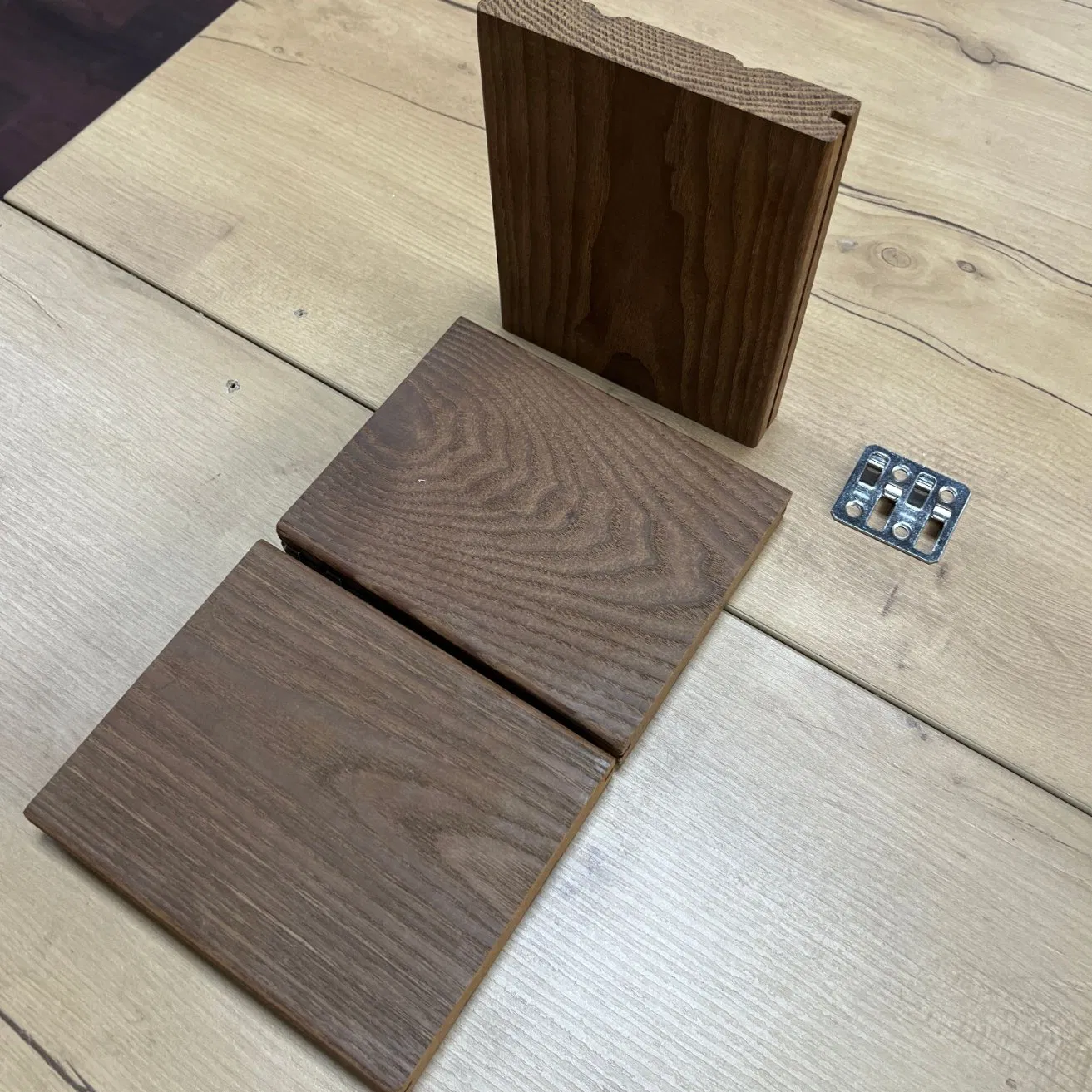 Hot-Sale Garden Porch Balcony Oudoor Thermo Ash Wood Decking