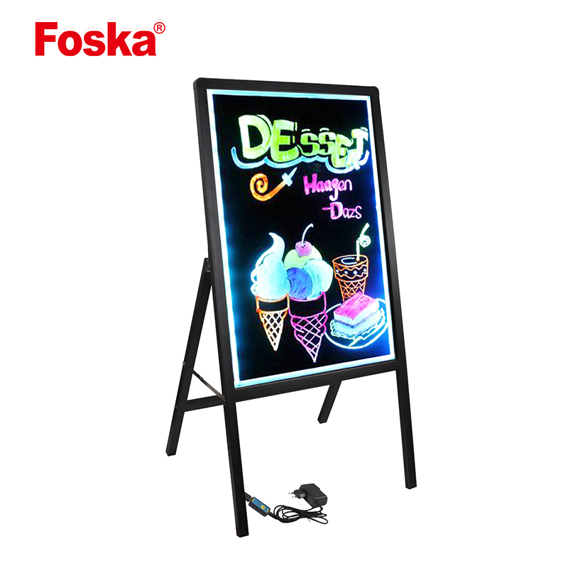 Foska Office Good Quality Mobile LED Writiing Boards