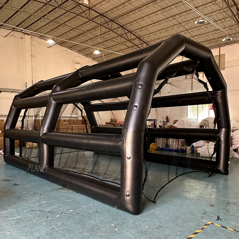 Custom Outdoor Training Inflatable Baseball Batting Cage with Net