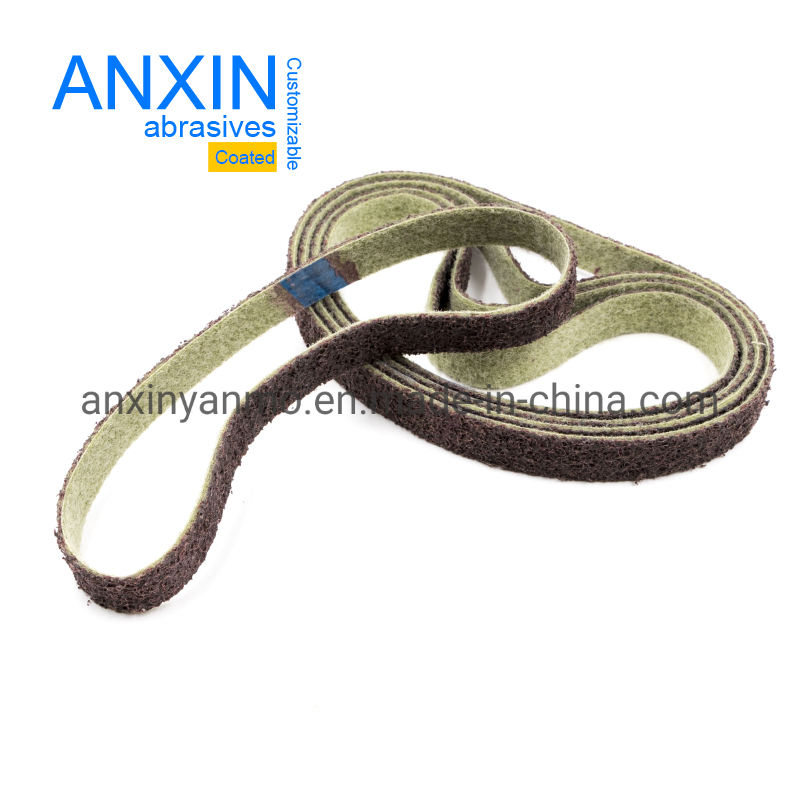 Premium 100X610mm Brown Sanding Belt for Metal Polishing