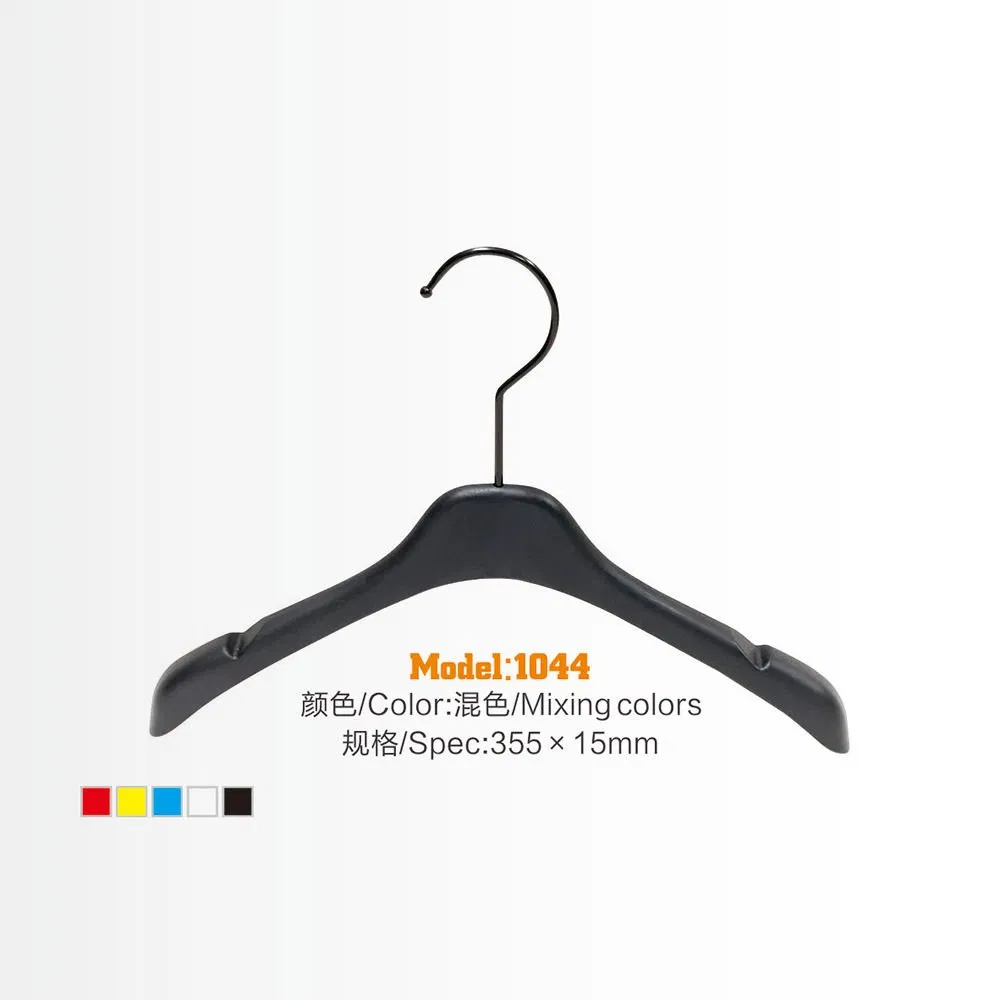 Beautiful White Kids Children's Clothes Hangers for Clothing Store with Logo
