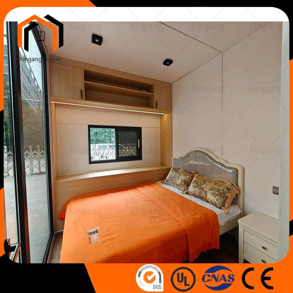 Mobile Outdoor Portable Customized Modular Apple Cabin House with Kitchen