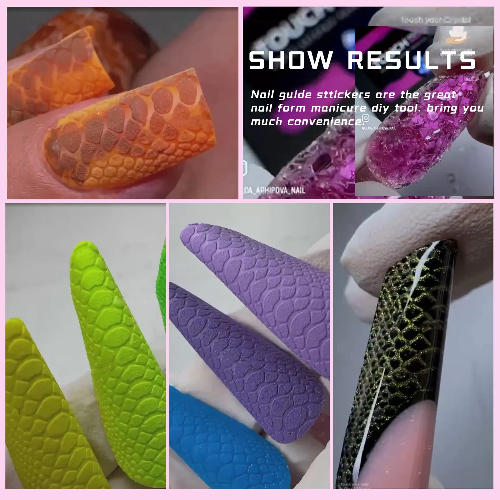 Three-Dimensional 3D Nail Silicone, and Quick-Carved Soft Film Crystal Nail Mold Nail Silicone Paste