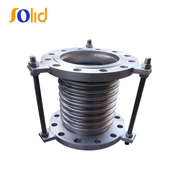 China Supplier Flanged Stainless Steel Corrugated Bellows Expansion Joint