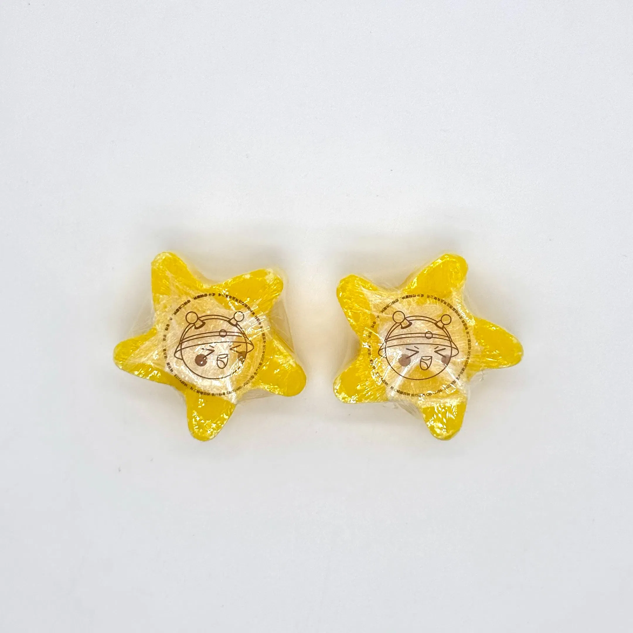 18g Yellow Starfish-Shaped Soap Chamomile Fragrance with Plastic Wrap Packaging 03