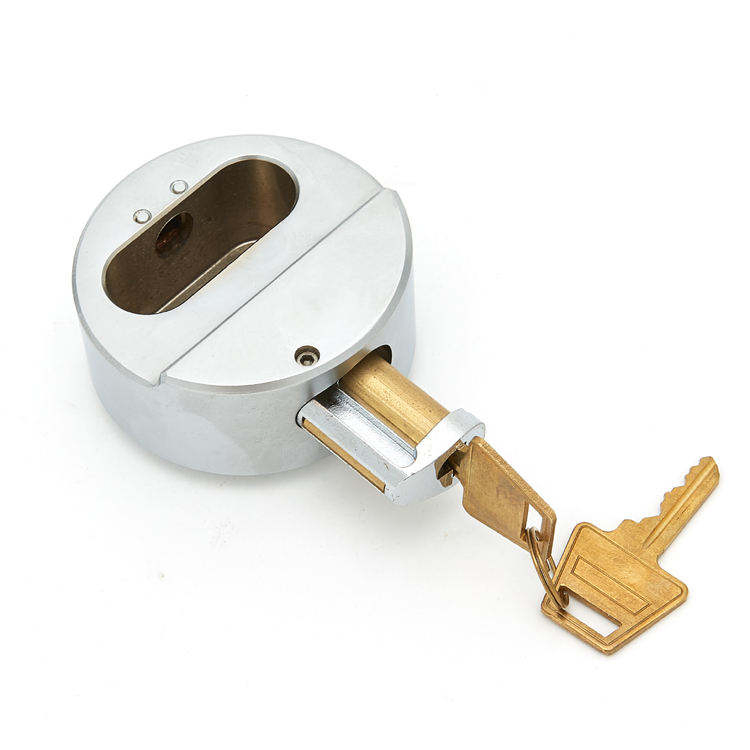 New Design Heavy Duty Anti-Drill Padlock Waterproof Security Locks Custom Carbon Steel Hockeysteel Van Lockpuck