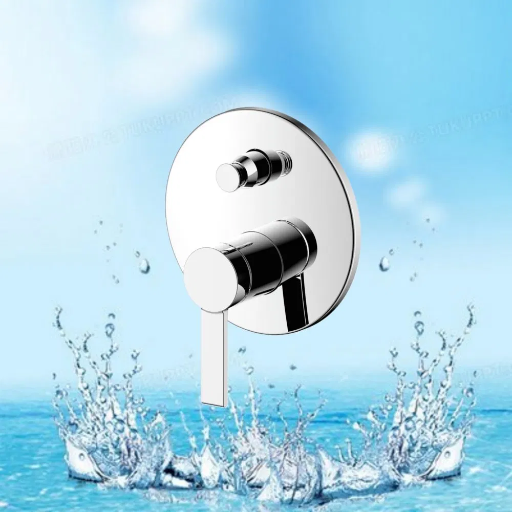 High Quality Face Shower Faucet Single Handle Chrome Bathroom Taps and Mixers Deck Mount Hot and Cold Water Tap