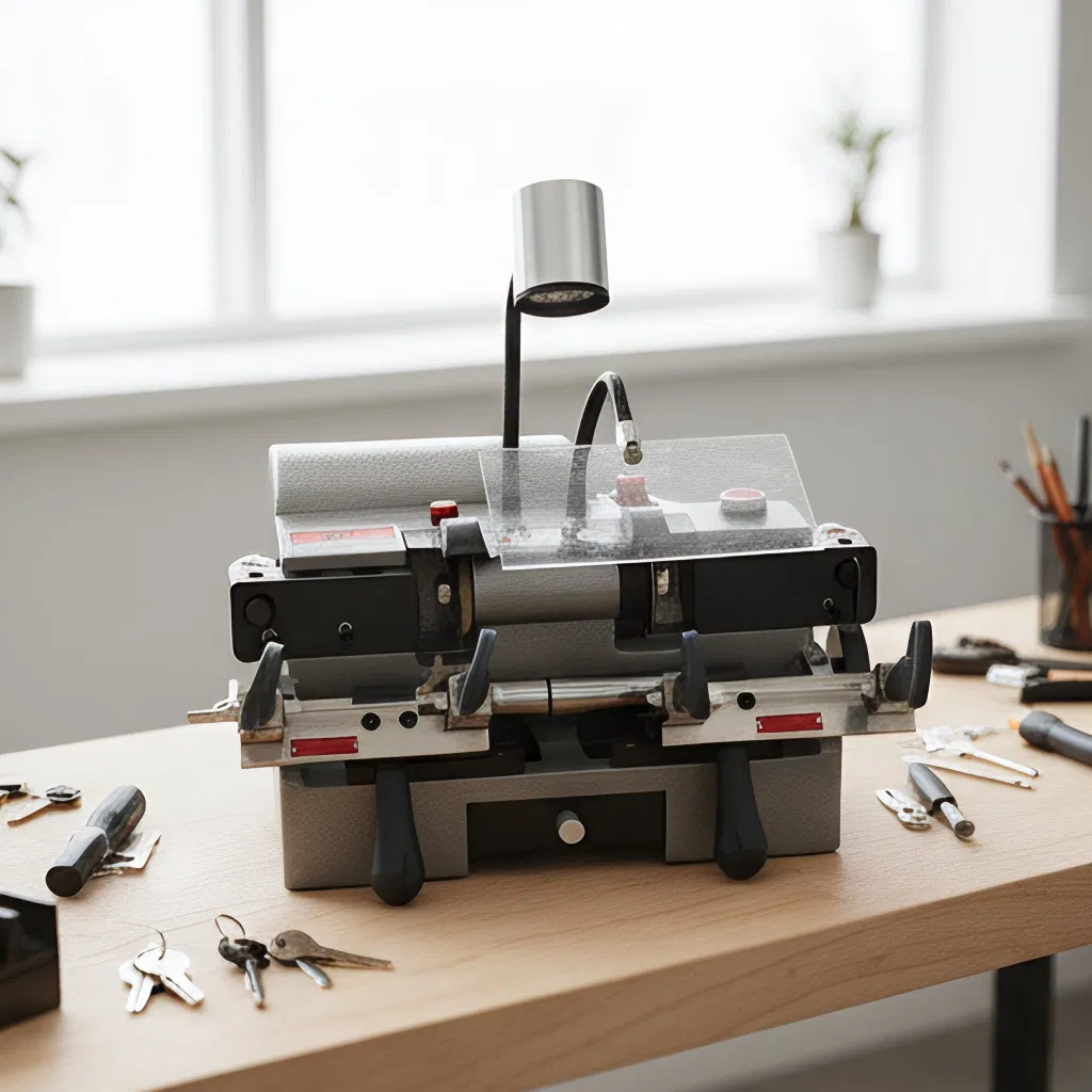 Jingzhun 300ds+30L Key Cutter Duplication Locksmith Machine 110V/220V