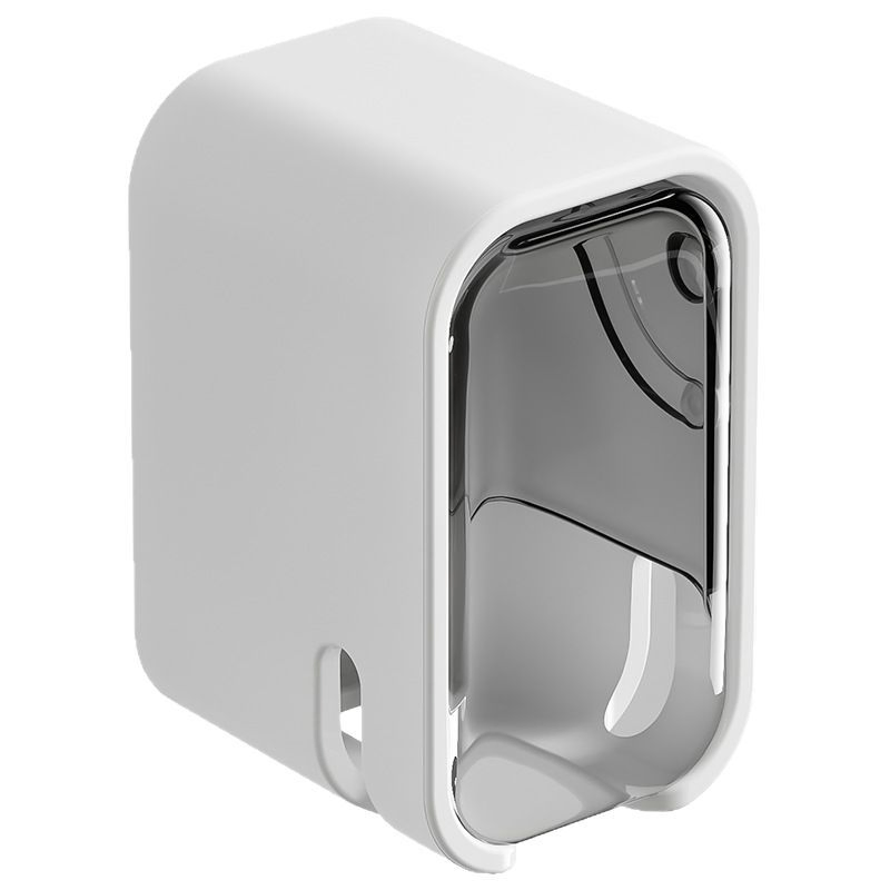 China- Wall-Mounted Toothbrush Holder with Lid, Dustproof and Suitable for Electric