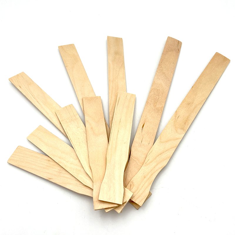 2cm Thickness Length Can Be Customized Basswood Paint Mixing Sticks