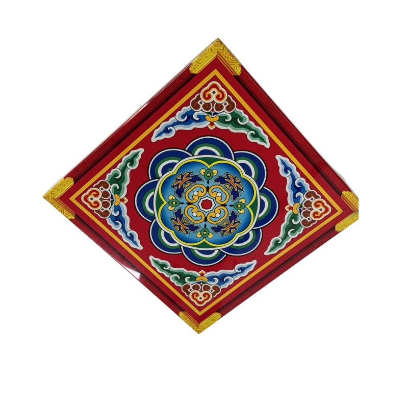 Artistic Gold Aluminum Ceiling Tile for Cultural Space Design