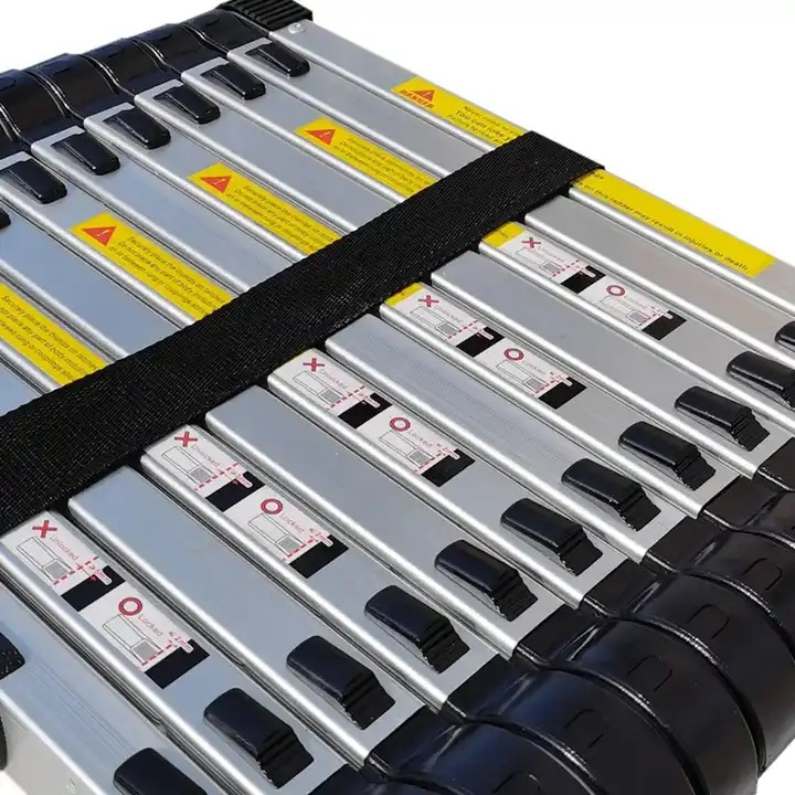 Single Sided Aluminum Telescopic Retractable Ladder for 2-4.4m