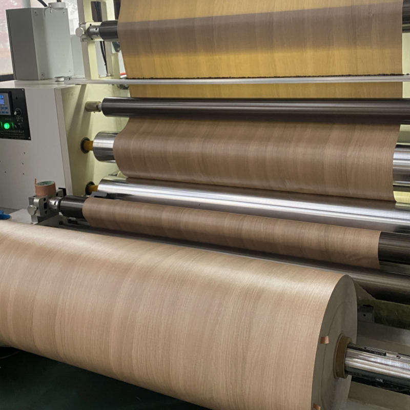 Super Matte Wood Grain PVC Decorative Film for MDF WPC Board Membrane Vacuum Flat Lamination Wrapping on Door Cabinet
