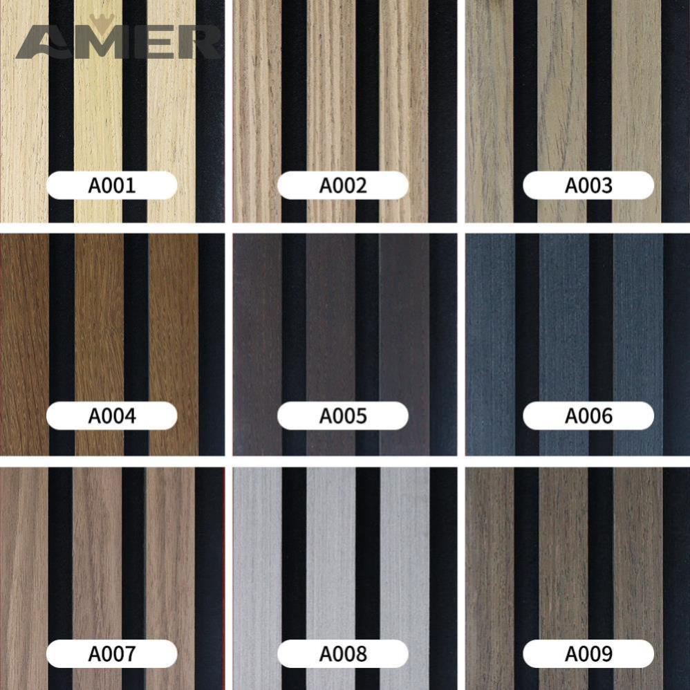 Amer Factory Price OEM Studio Wall Soundproofing Audio Foam Soundproof Panels for Music Room