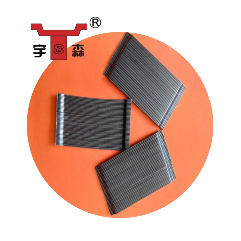 Glued Hooked Ends Steel Fiber for Concrete