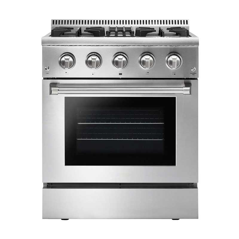 Factory 30 Inch 4 Burner Gas Stove and Electric Oven Hrd3088