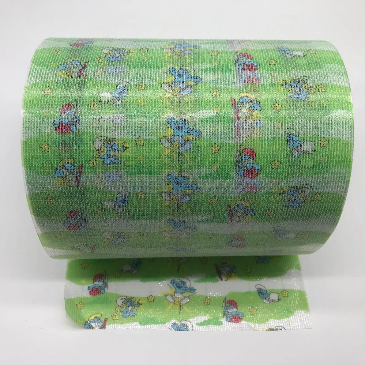 Customized Knitted and Brushed Hook and Loop Frontal Tape for Baby Diaper