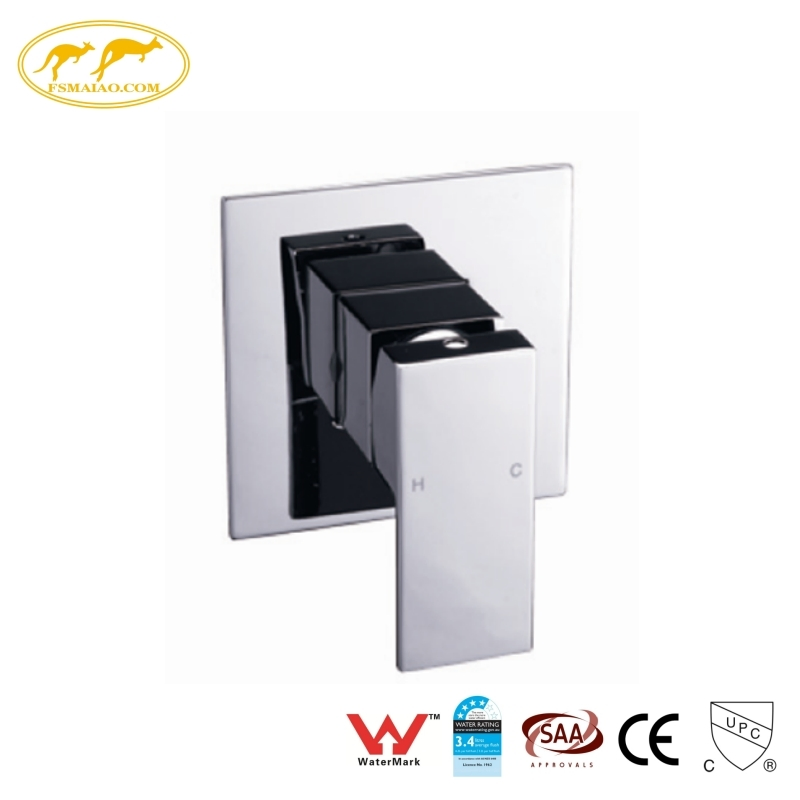 Sanitary Ware Watermark Bathroom Accessories Brass Body Thick panel Shower Mixer