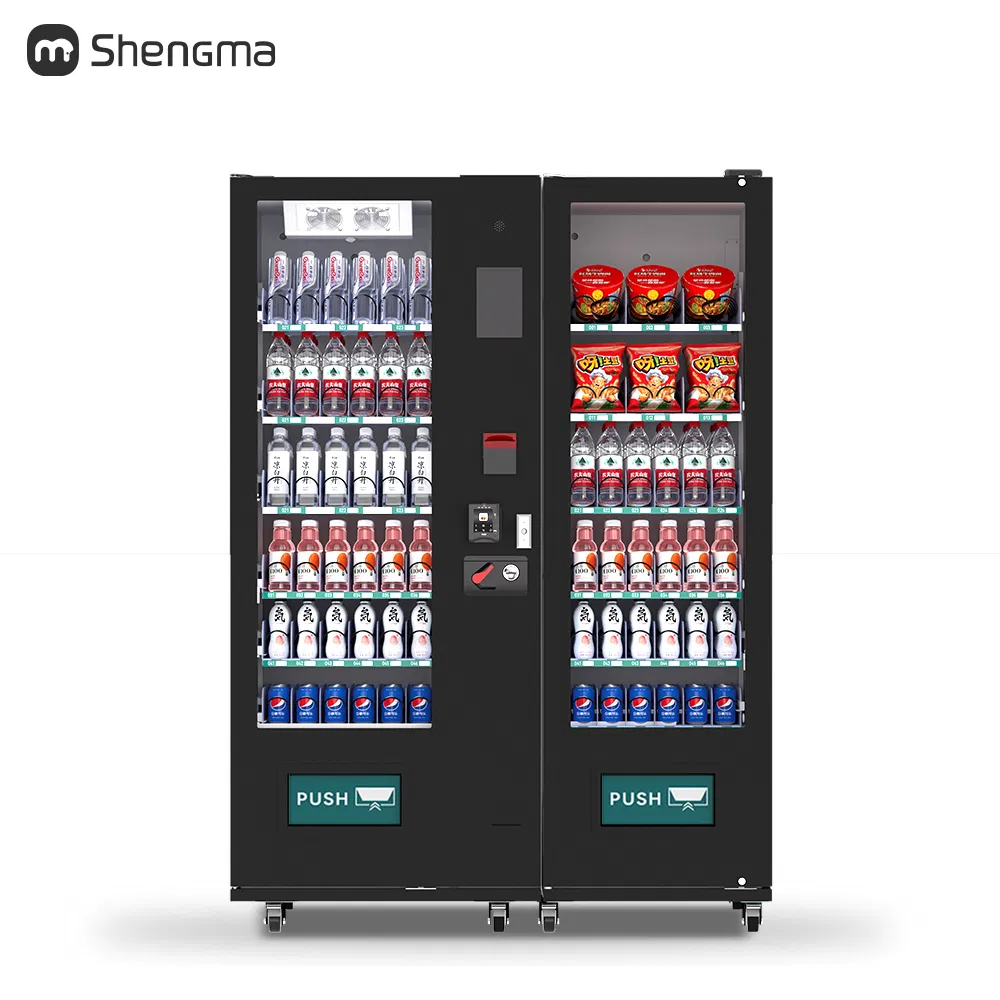 Multi Functional Fresh Drinks Fully Protection Outdoor Vending Machine