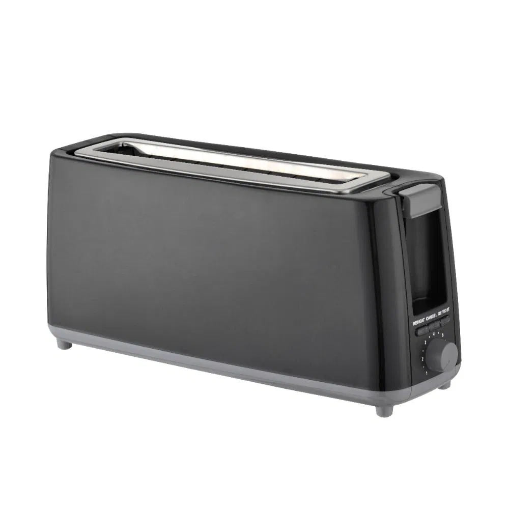 2-Slice Long Slot Stainless Steel Toaster