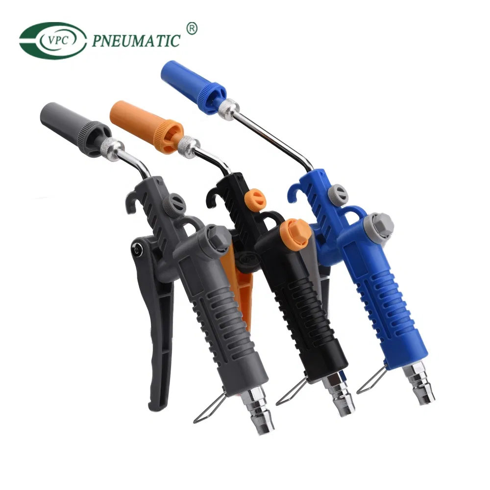 Пневматический обдувочный пистолет с металлическим соплом 15мм