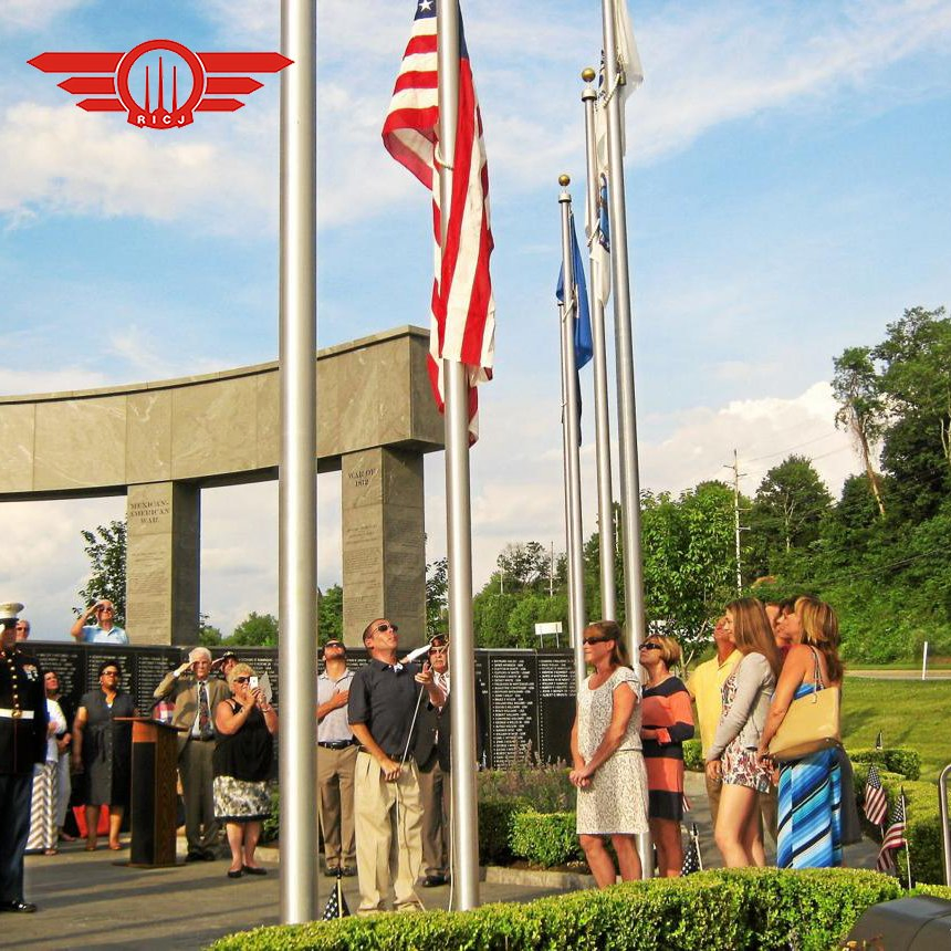 Easy Installation 10m Aluminium Motorized Flag Pole Flag Pole Aluminium