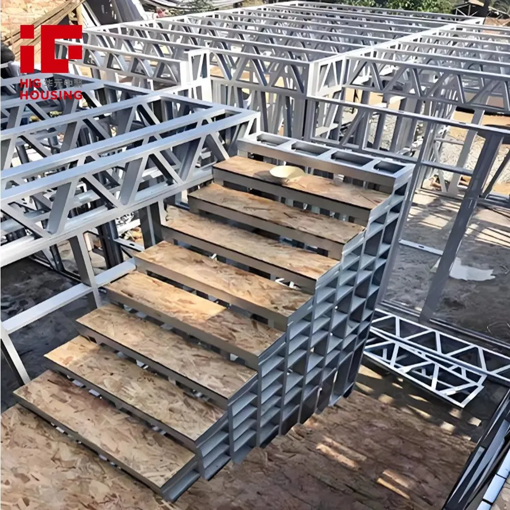 Custom Prefab Villa with Tailored 3D Solutions Luxury Light Steel Villa