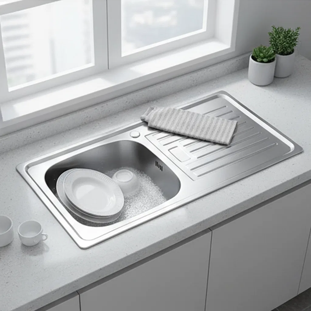 Countertop Commercial Liangshun Sea Ship 860*430*150 China Kitchen Sink Ls-8643