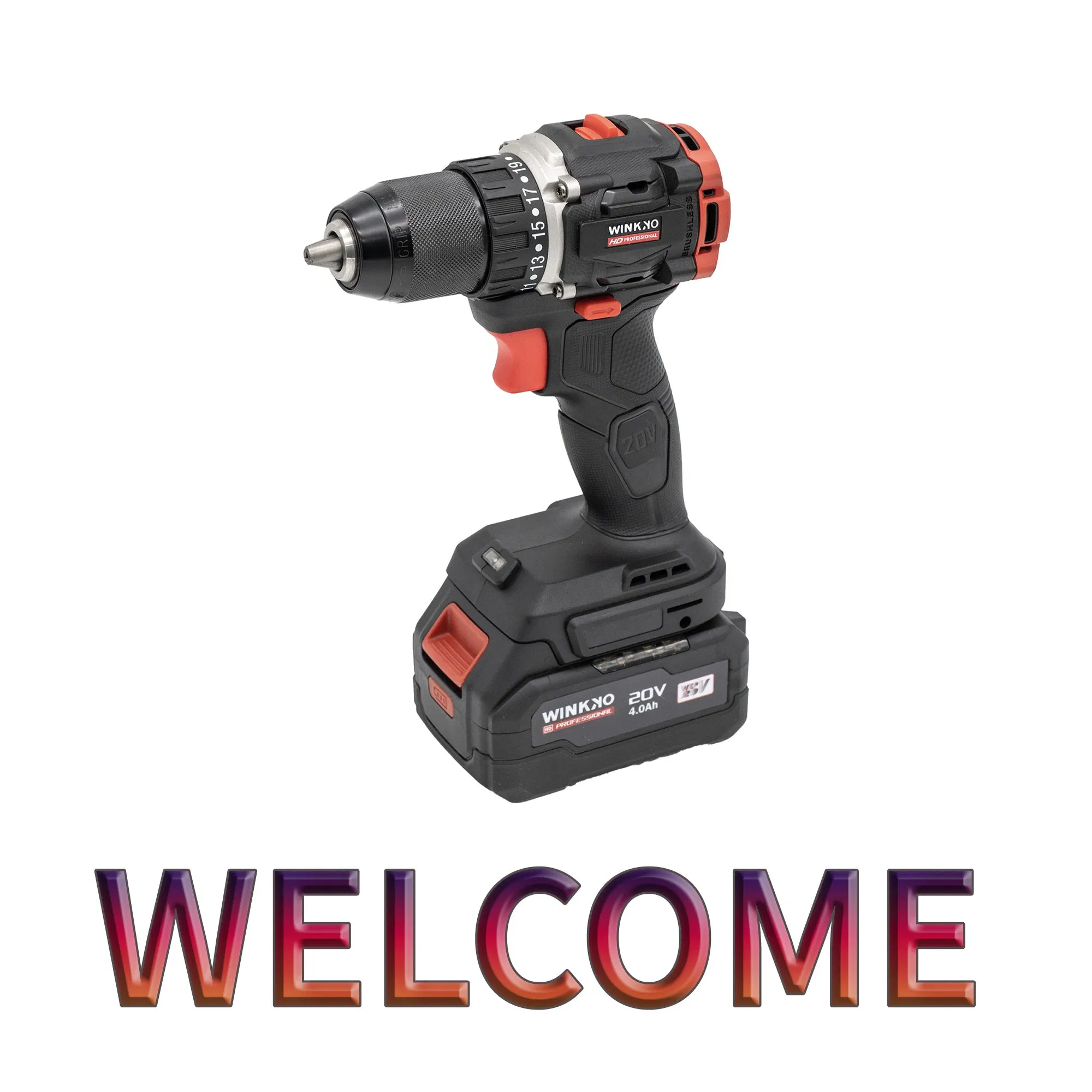 Аккумуляторная дрель-шуруповерт 18В/20В бесщеточная