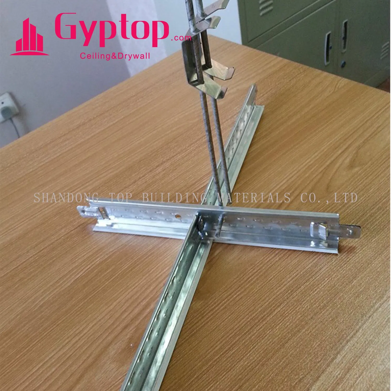 38# 32# T Bar Suspended Ceiling T Grid for Gypsum Ceiling