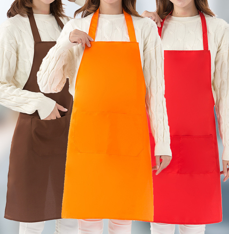 New Design Advertising Promotion Polyester Chef Waiter Bib Apron