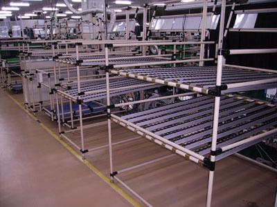 Factory Price Custom Design Industrial Flow Rack Pipe Rack System
