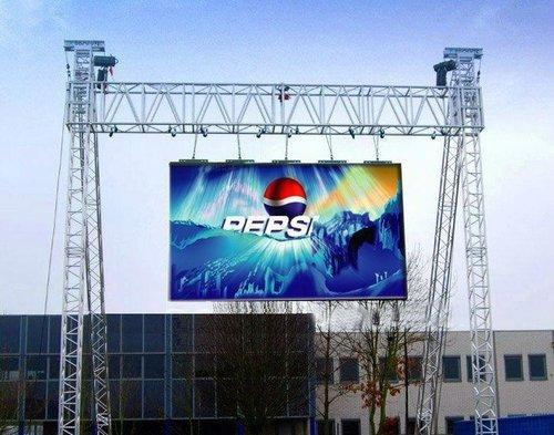 CE Approved Outdoor LED Video Screen Display Cabinet Case