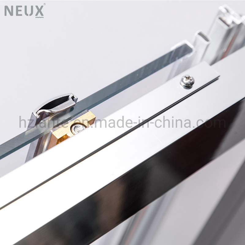 Italian Design High Quality Tempered Glass Sliding Shower Door (L5504-B)