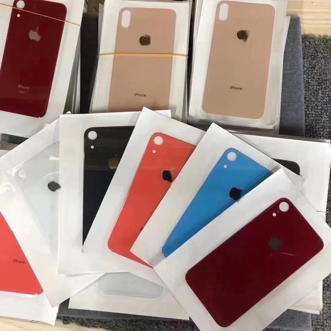 High Quality Hot Sale Factory Price Wholesale Battery Plate Mobile Phone Housing Replacement Back Glass Big Hole for iPhone 12 for Repair Store