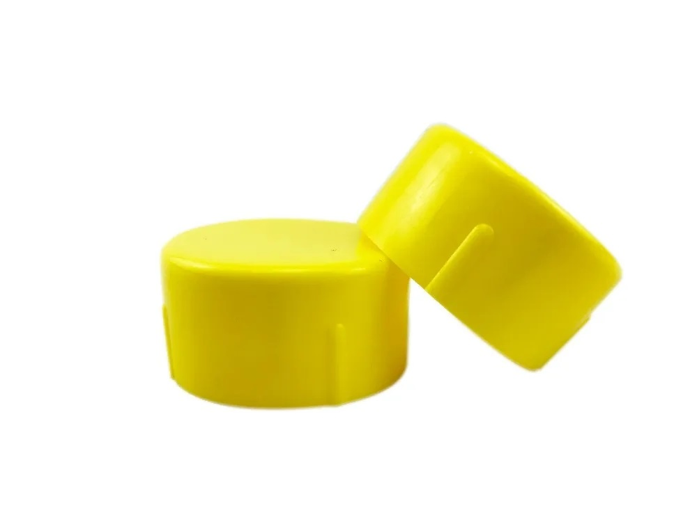 Yellow Plastic Scaffolding Fastener Cover Tube Safety Cover Tube Cap