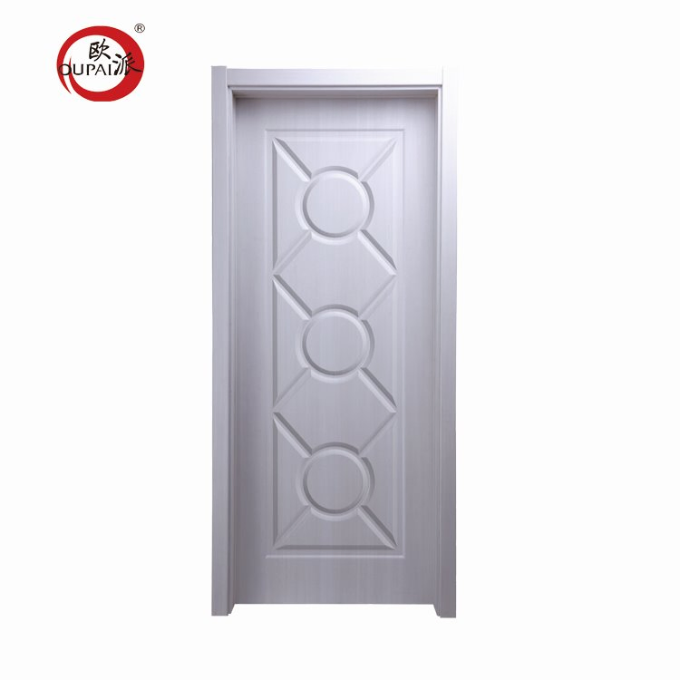 New White Simple Designs India Models Wood Cheap Prices Wooden Door for Bedroom