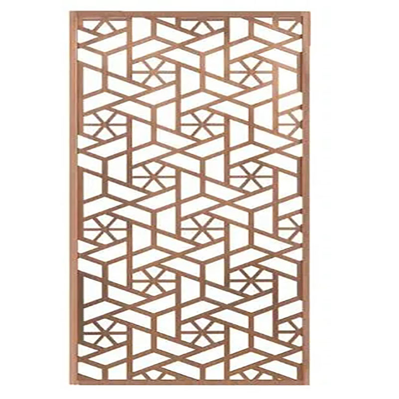 Metal Divider Decorative Panel Chinese Ancient Style Partitions Laser Cutting Screen