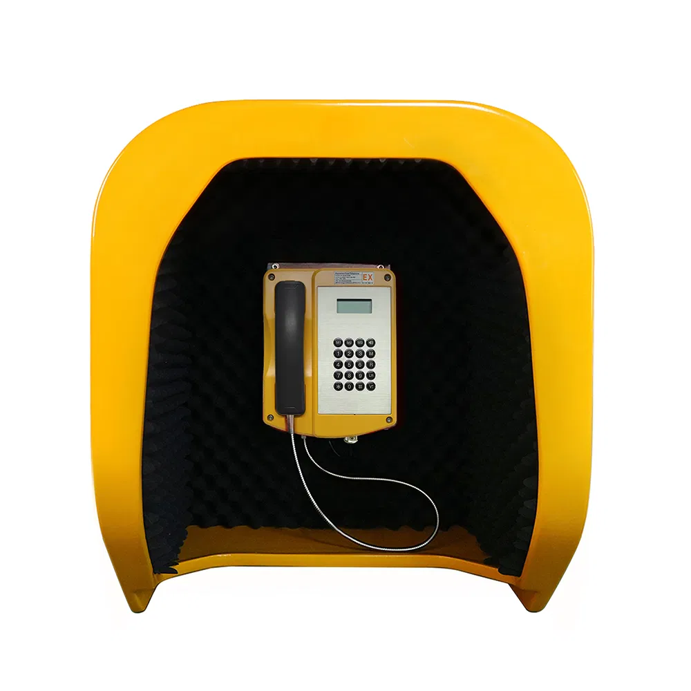 Anti Noise Acoustic Telephone Hood, Telephone Booth, Vandalproof Waterproof