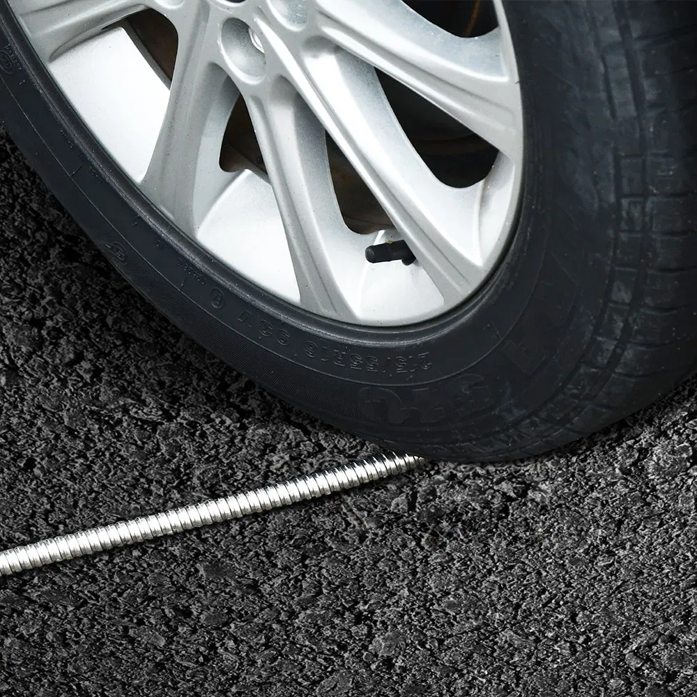 Burst-Resistant Flexible Expandable 50FT Stainless Steel Garden Watering Hose with PVC Inner Tube for Car Washing