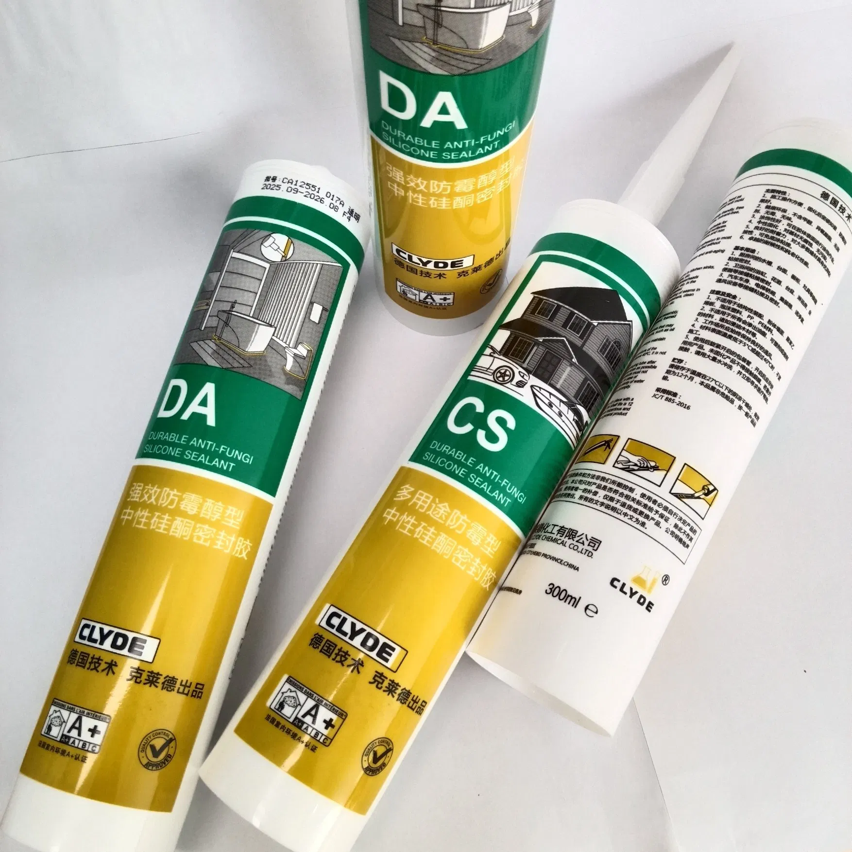 Fast Cured High Quality Adhesive Glue Clear Silicone Sealant