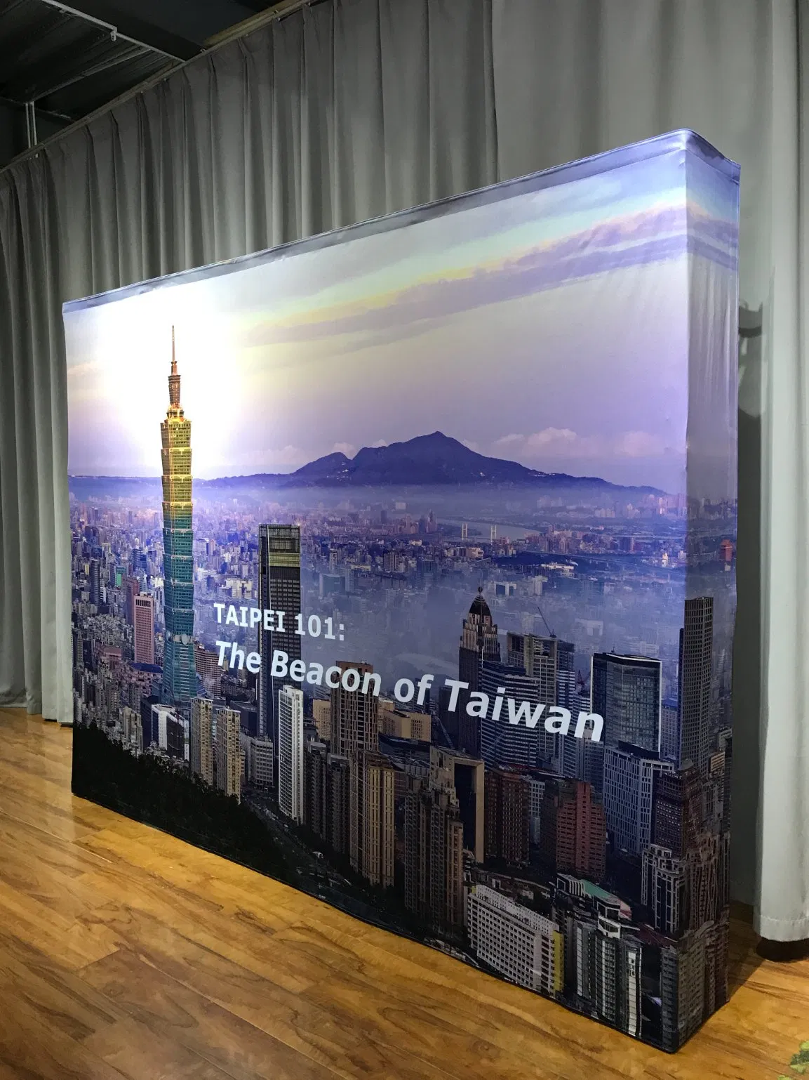 8/10/20FT Exhibition Backdrop Booth Stretch Tension Fabric Display for Tradeshow