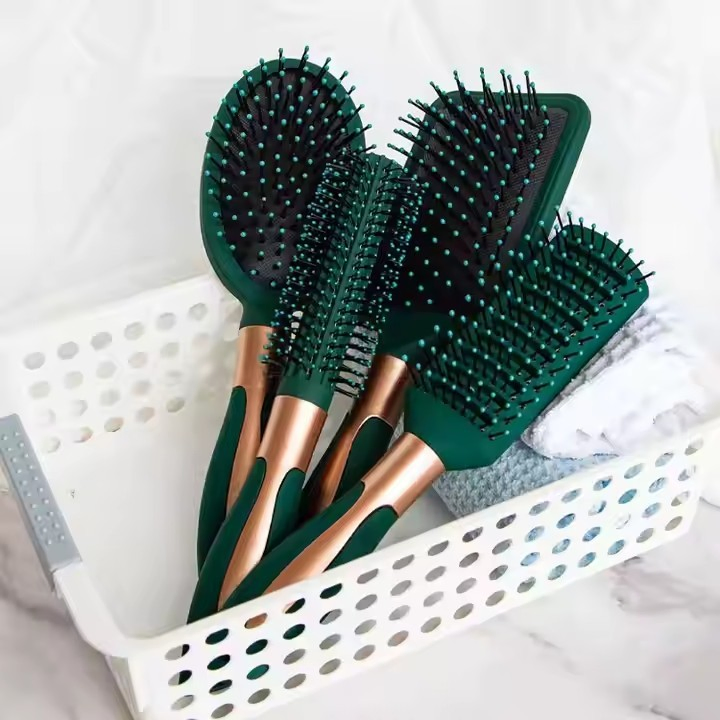 Custom OEM Salon Quality Curly Hair Detangling Brushes
