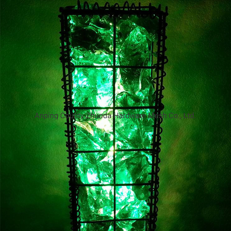 Amazon Hot Sale Big Size Glass Rock for Gabion Landscaping
