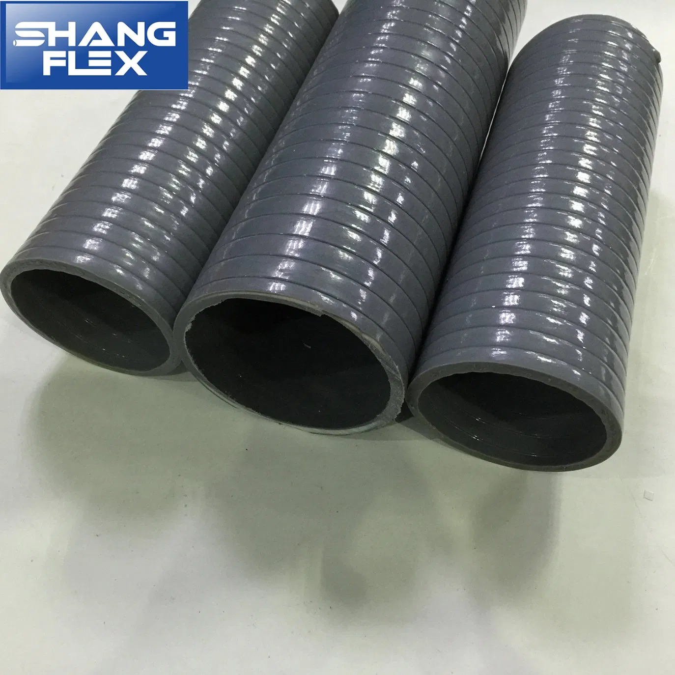 Water Sludge Waste Sand Gravel Grey PVC Suction Hose